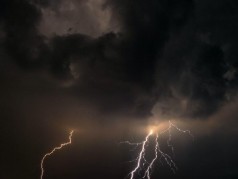 Storm and lightning